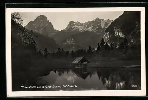 AK Hinterstoder, Polsterlucke, Idyllische Berglandschaft