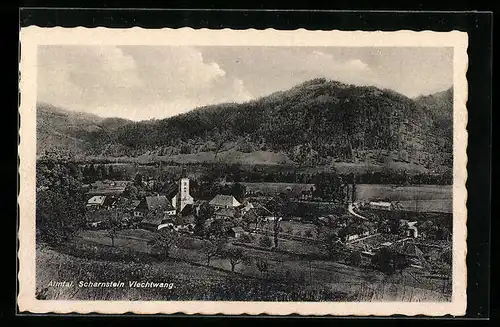 AK Scharnstein /Almtal, Viechtwang, Blick auf den Ort