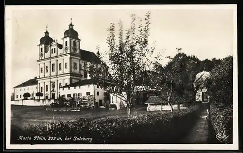 AK Maria Plain, Blick auf die Kirche