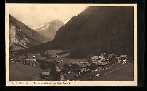 AK Badgastein, Kötschachtal mit der Himmelwand