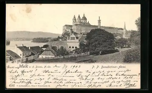 AK Melk a. d. Donau, P. P. Benedictiner-Abtei