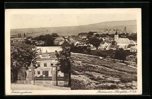 AK Fischau am Steinfelde, Erholungsheim, Gesamtansicht mit Umgebung