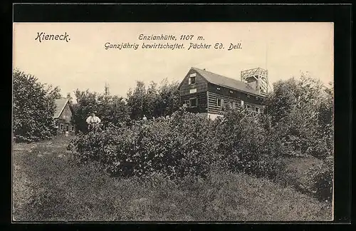 AK Kieneck, Gasthaus Enzianhütte