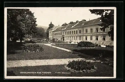 AK Bad Fischau, Blick auf das Erholungsheim