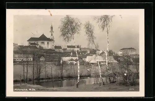 AK Hoheneich, Teilansicht des Ortes