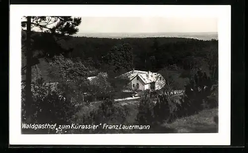 AK Bad Fischau-Brunn /N.-Ö., Waldgasthaus zum Kürassier Franz Lauermann