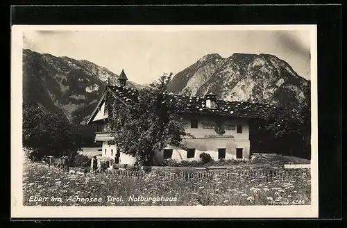 AK Eben am Achensee, Blick zum Notburgahaus