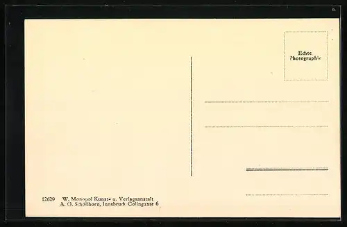 AK Heiligenblut, Ortspartie mit Kirche und Grossglockner