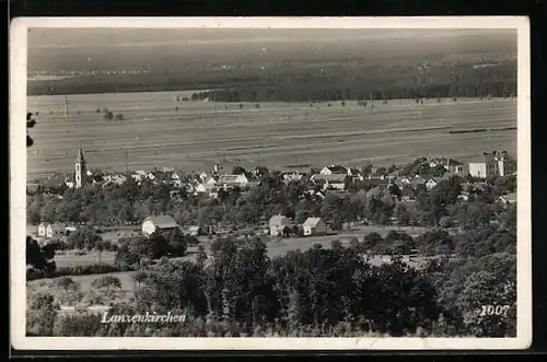 AK Lanzenkirchen, Teilansicht mit Kirche