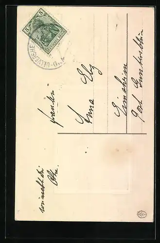 AK Kalenderblatt zu Weihnachten