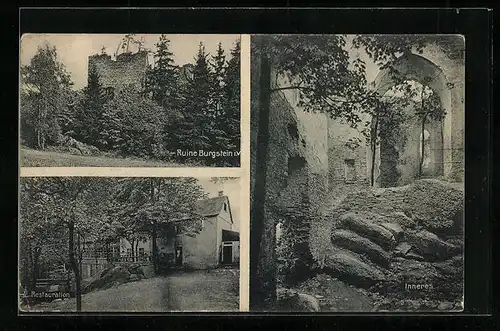 AK Gutenfürst, Gasthaus Ruine Burgstein