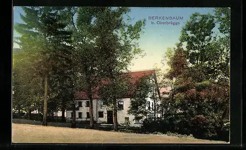 AK Oberbrügge, Gasthaus Berkenbaum