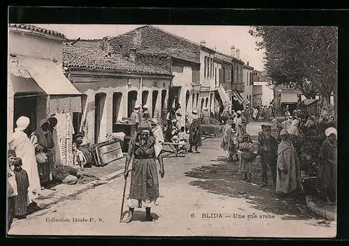 AK Blida, Une rue arabe