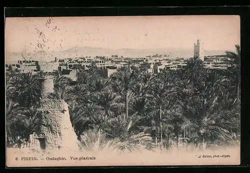 AK Figuig, Oudaghir, Vue generale