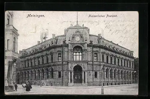 AK Meiningen, Kaiserliches Postamt