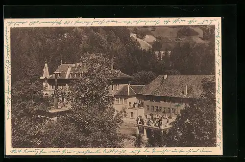 AK Bad Freyersbach, Blick auf das Lehrerheim