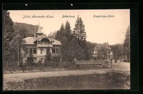 AK Bärenburg, Julius Alexander-Haus und Erzgebirgs-Heim