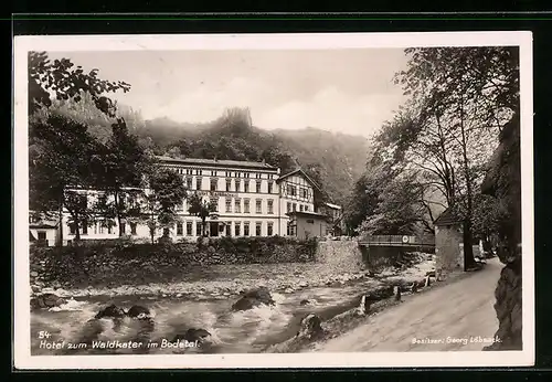 AK Thale, Hotel zum Waldkater im Bodental