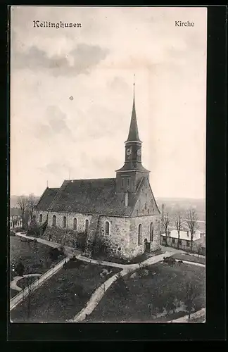AK Kellinghusen, Ansicht der Kirche