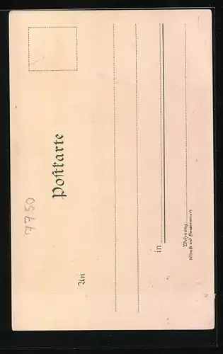 Künstler-AK Zeno Diemer: Konstanz, Rathhaushof