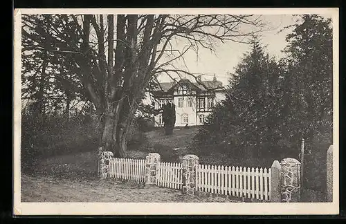AK Gleschendorf /Bez. Kiel, Haus Cronenberg, Strassenansicht
