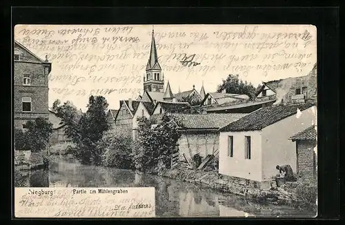 AK Siegburg, Partie am Mühlengraben