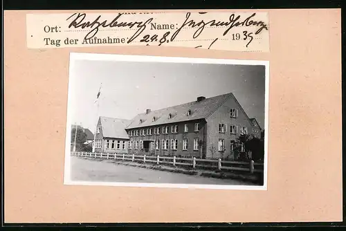 Fotografie unbekannter Fotograf, Ansicht Ratzeburg, Gehöft Ingsenbergen 1935