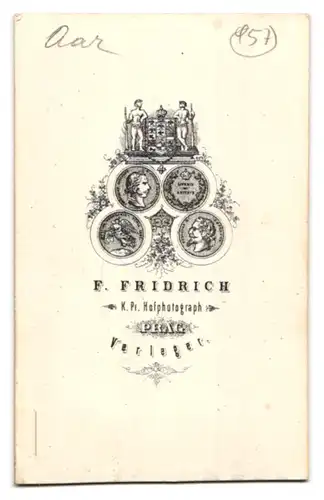 Fotografie F. Fridrich, Prag, Rose, Rosa centifolia