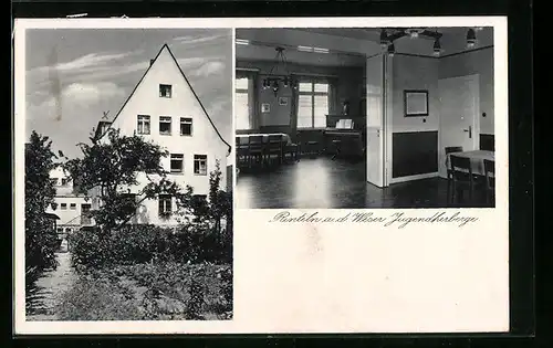 AK Rinteln a. d. Weser, Jugendherberge, Innenansicht
