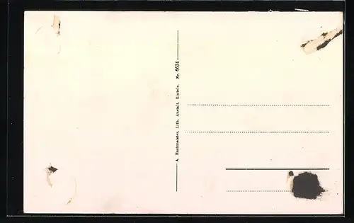 AK Rinteln a. d. Weser, Jugendherberge, Innenansicht