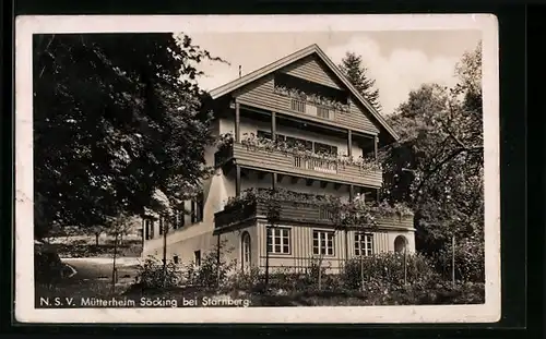 AK Söcking / Starnberg, N. S. V. Mütterheim