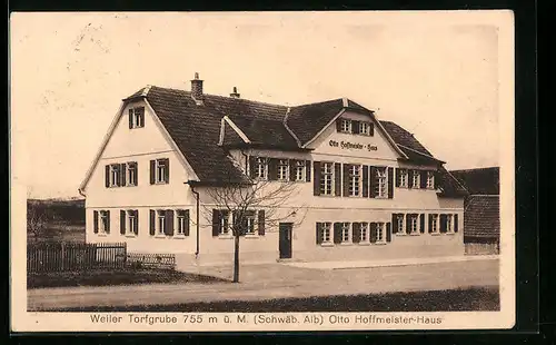 AK Weiler Torfgrube /Weilheim-Teck, Otto Hoffmeister-Haus