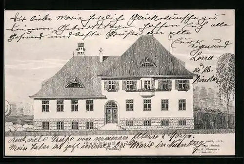 AK Zirndorf, Kleinkinderschule, Neubau