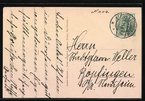 AK Bad Dürrheim, Kindersolbad mit Umgebung