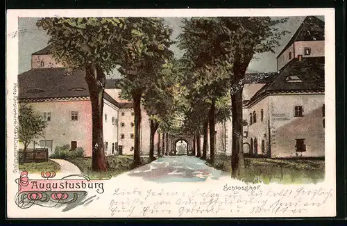 AK Augustusburg, Schlosshof