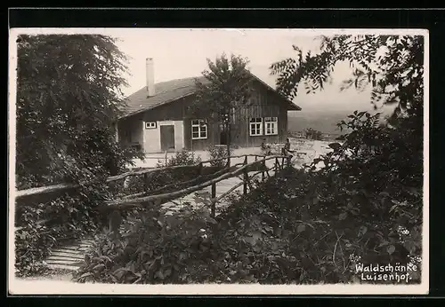 AK Allmersbach-Heutensbach, Gasthaus Waldschänke Luisenhof