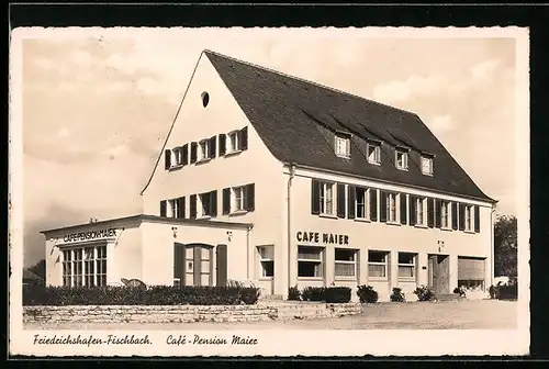 AK Friedrichshafen-Fischbach, Cafe-Pension Maier