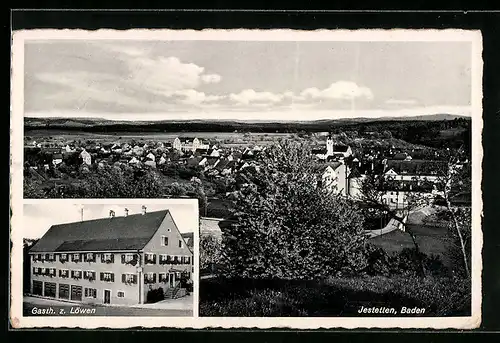AK Jestetten /Baden, Gasthaus zum Löwen, Teilansicht