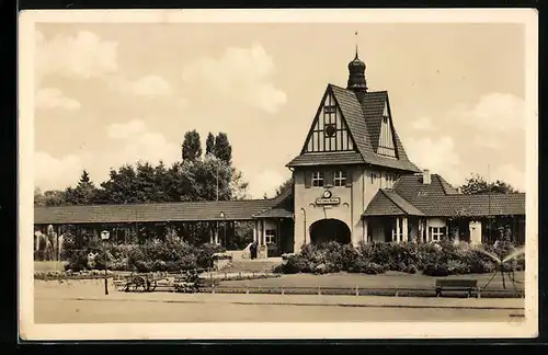 AK Bad Saarow-Pieskow, Bahnhof