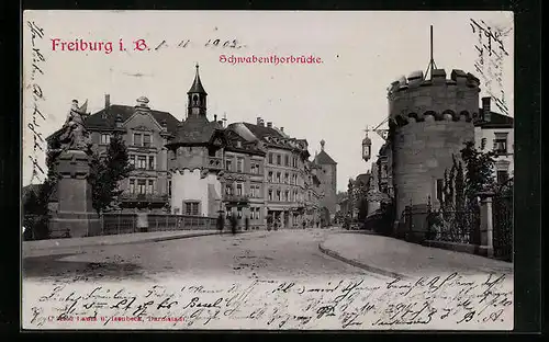 AK Freiburg, An der Schwabenthorbrücke