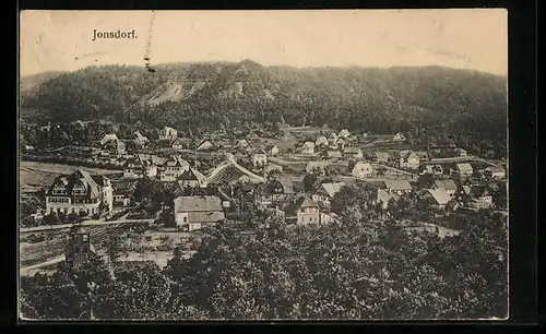 AK Kurort Jonsdorf, Ortspanorama