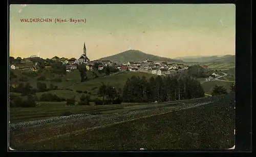 AK Waldkirchen /Nied.-Bayern, Ortsansicht