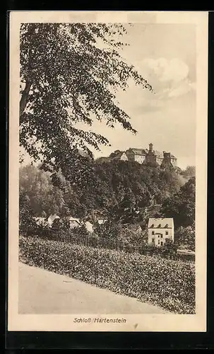 AK Hartenstein, Blick auf das Schloss