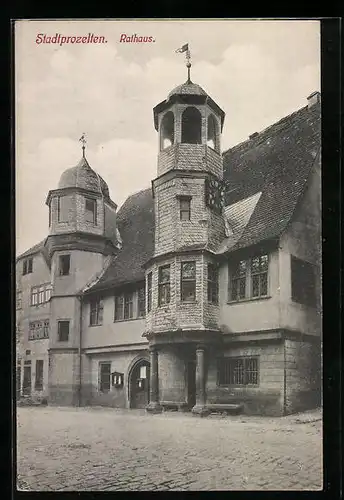 AK Stadtprozelten, Ansicht vom Rathaus