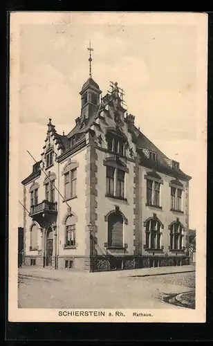 AK Schierstein a. Rh., Rathaus