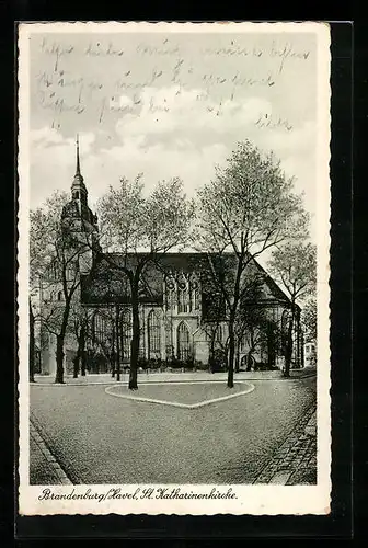 AK Brandenburg /Havel, St. Katharinenkirche