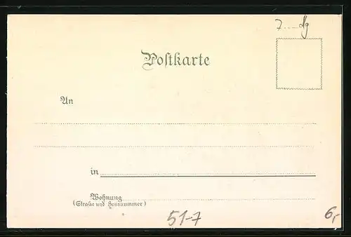 Lithographie Schwabe mit Pfeife, Sichel, Rechen und Sense, schwäbische Tracht