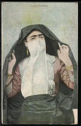 AK Dame Turque, türkische Frau