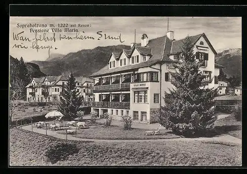 AK Soprabolzano, Pensione Villa Maria