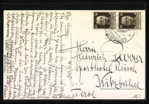 AK Soprabolzano, Pensione Villa Maria